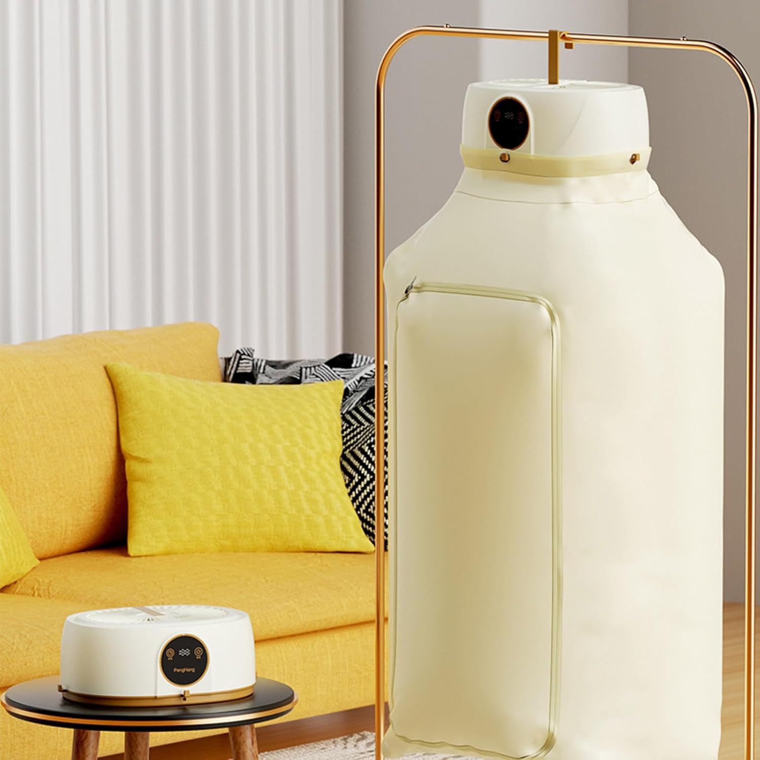 Wireless Vertical Automatic Dryer Heated Garment Clothes dryer for Apartment Travel