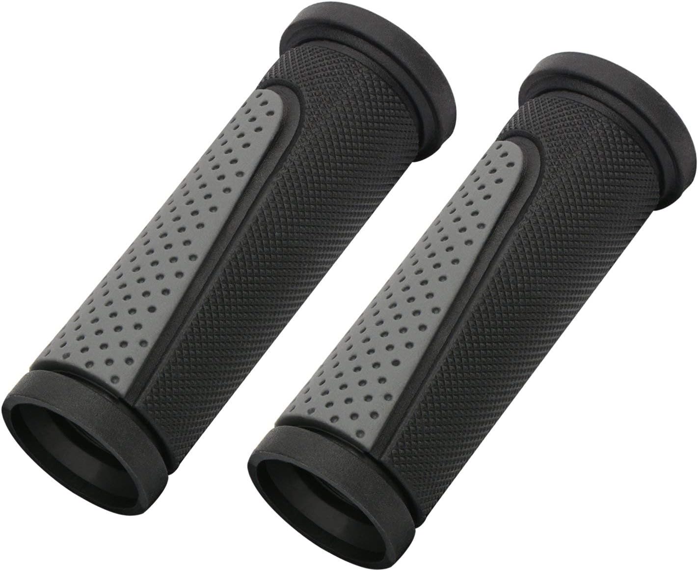 TOPCABIN Bike Grips Short Mini Bicycle Handlebar Grips Fit Many Standard Bikes 2PCS 90MM Length