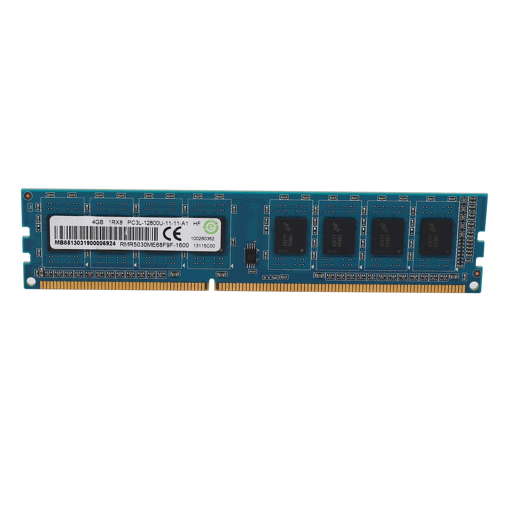 MéMoire RAM de Bureau DDR3 4GB 1600Mhz 1RX8 PC3L-12800U 240Pins 1.35V