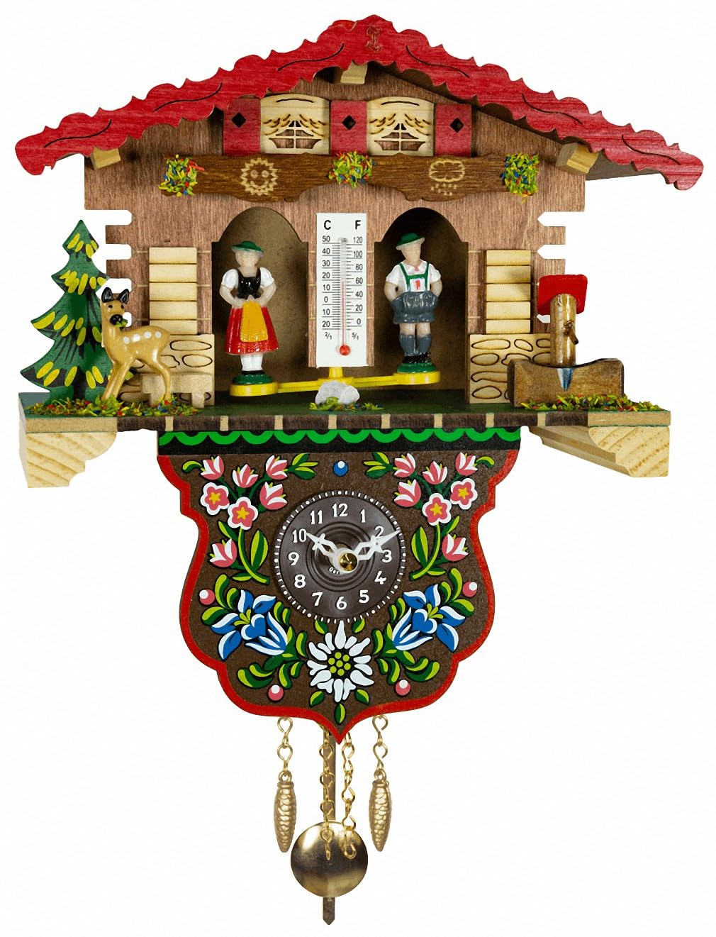 Trenkle Kuckulino TU 2024 SQ Horloge de la Forêt-Noire avec