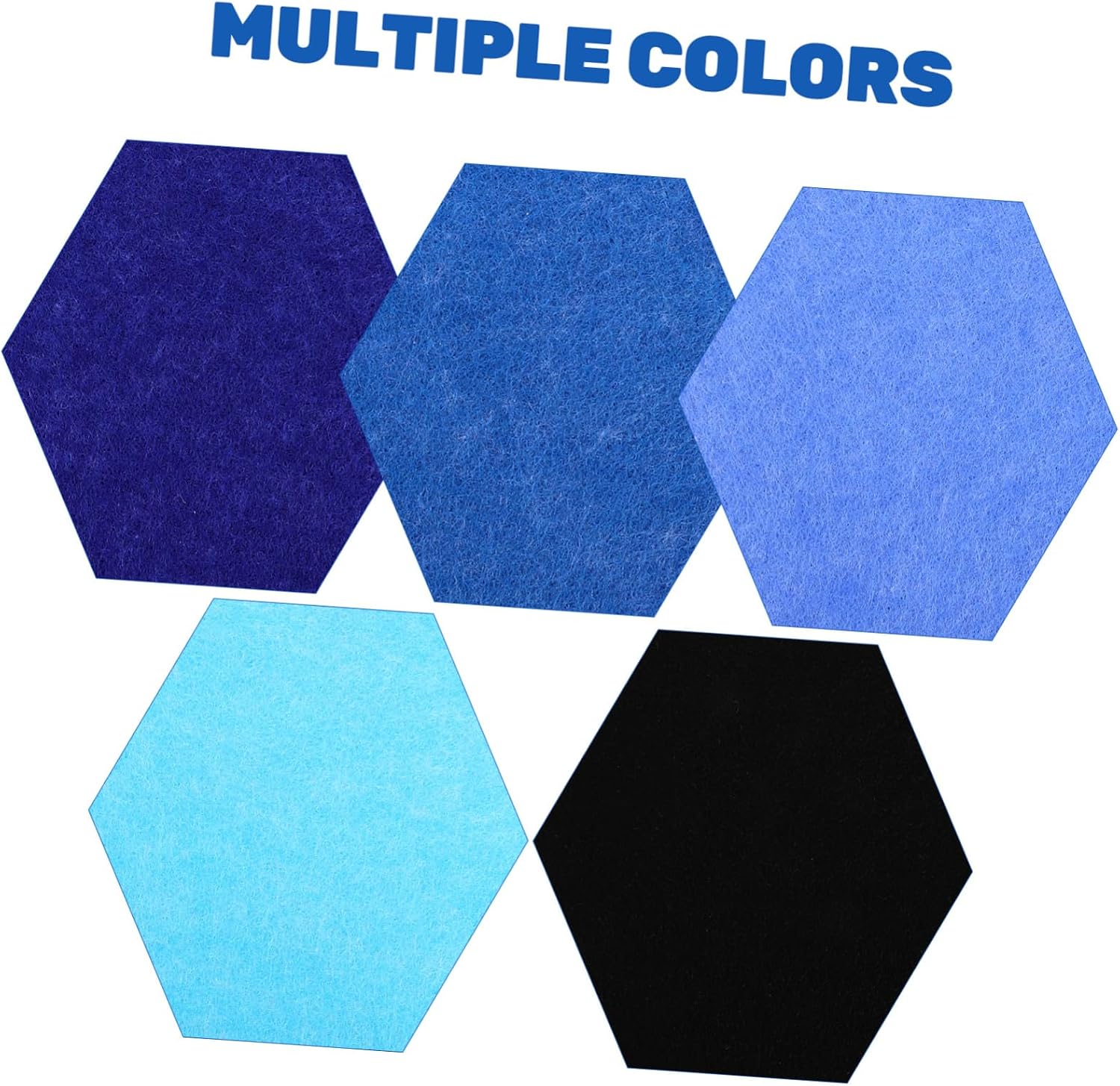 5pcs Creative Memo Felt Board Office Home School Decorative Bulletin Board Key Holder