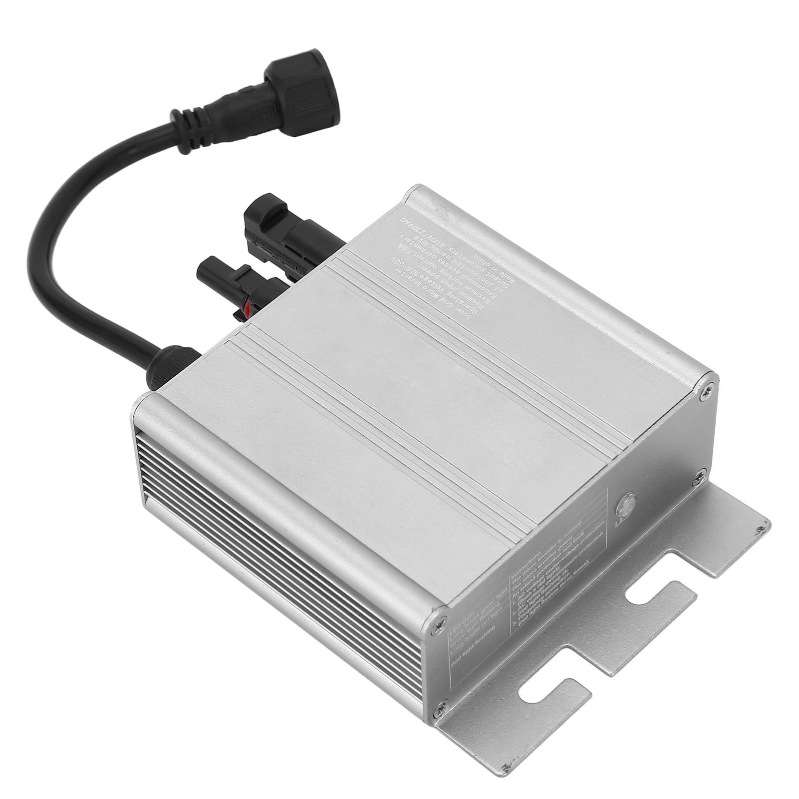 FTVOGUE Micro Inverter Solare MPPT Inverter a Griglia a Onda Sinusoidale Pura 120W 150W 180W Automatico 120V 230V IP65 Impermeabile per Pannello Solare Capannone Domestico Uso Backup (120W)