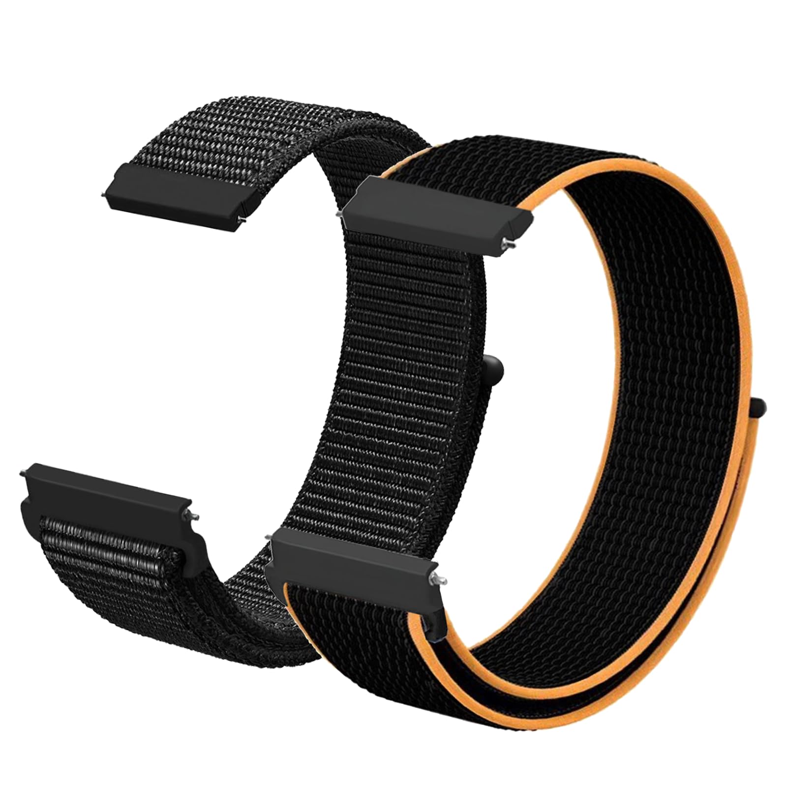 LYYLTX Nylon Fabric Uhrenarmbänder 20mm/22mm Armband für Herren Damen Ersatzband Schnellverschluss Smartwatch Sport Uhren Ersatzarmband Einstellbares Soft Breathable Watch Strap