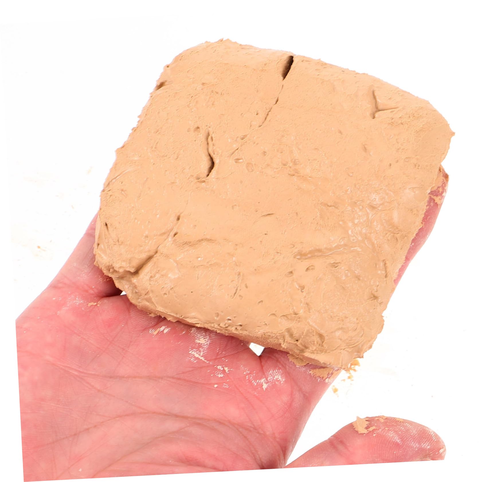 Lurrose Pâte à Modeler à Séchage à L’air 6 Pièces Abs Beige