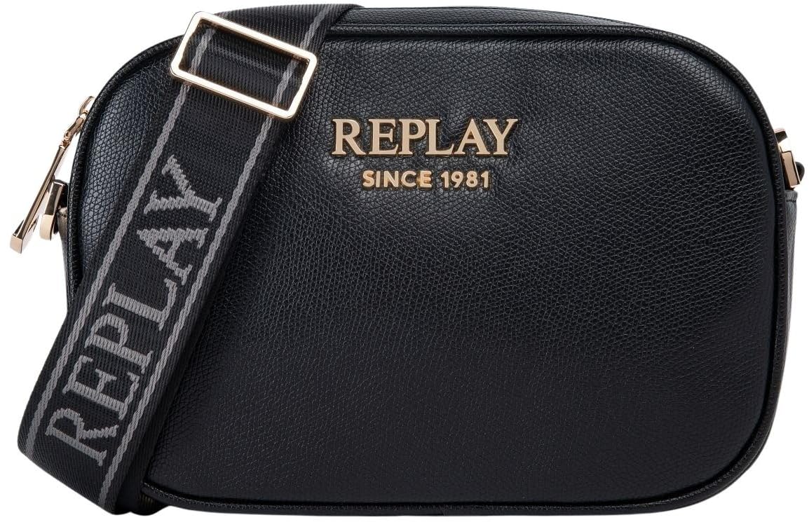 Replay Women Fw3826 Bag, 0098 Black, Einheitsgröße