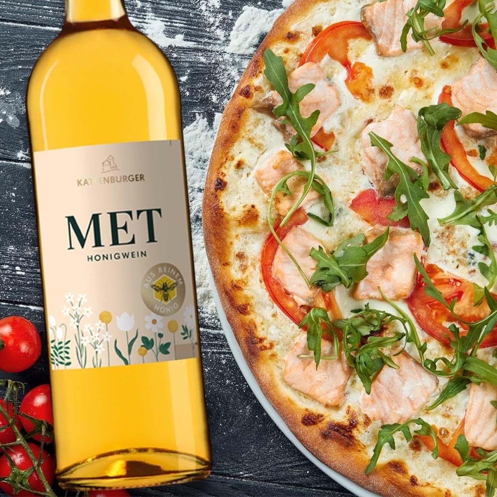 Katlenburger Honigwein Met, lieblich, sortenreines Weinpaket + VINOX Winecards (6x0,75l)