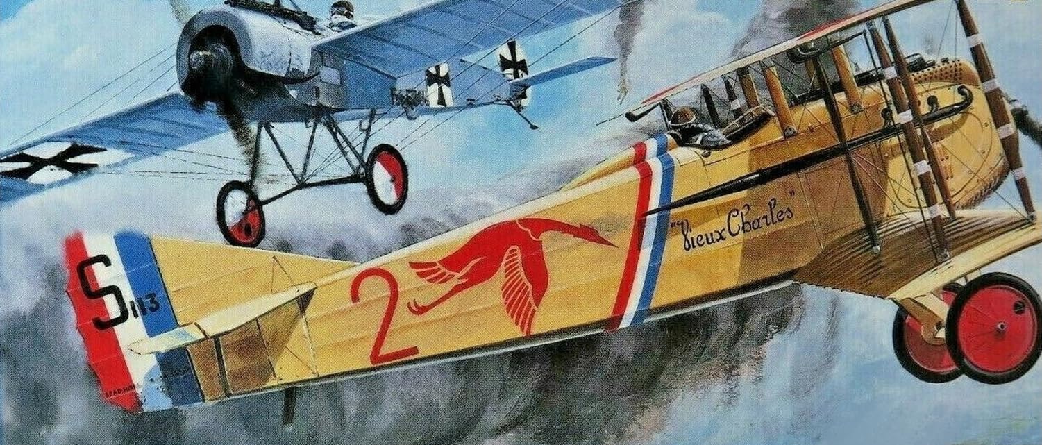 Amazon | セマー 1/40 フランス スパッド S.7 複葉戦闘機 プラモデル 