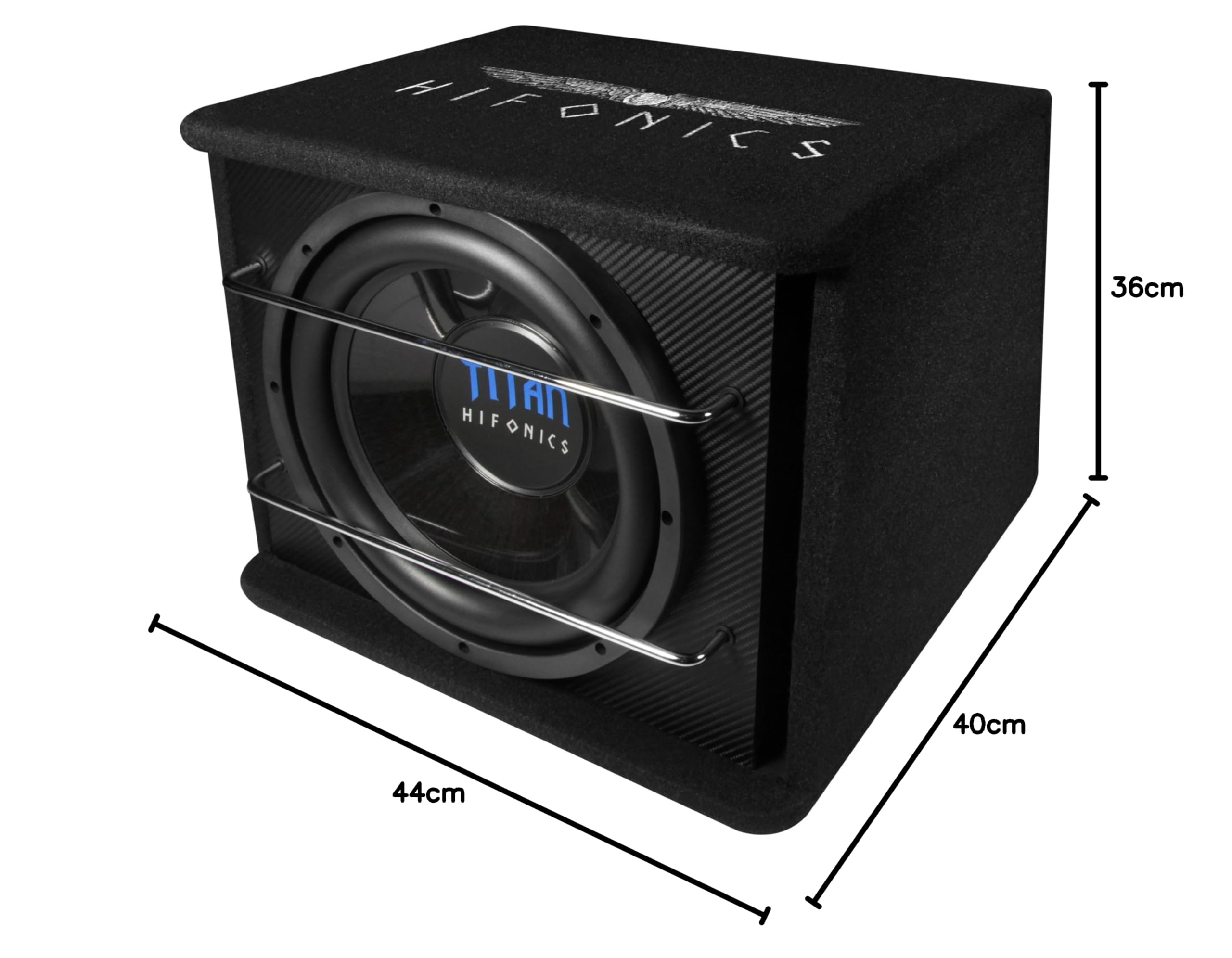 Hifonics TS300R - 30 cm (12") Single-Bassreflex-System mit 800W max aus der Titan Serie Car-Audio