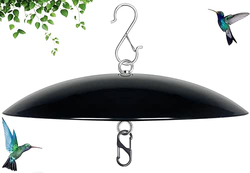 13" Bird Feeder Rain Guard, Hummingbird Feeders Shade Dome Cover,