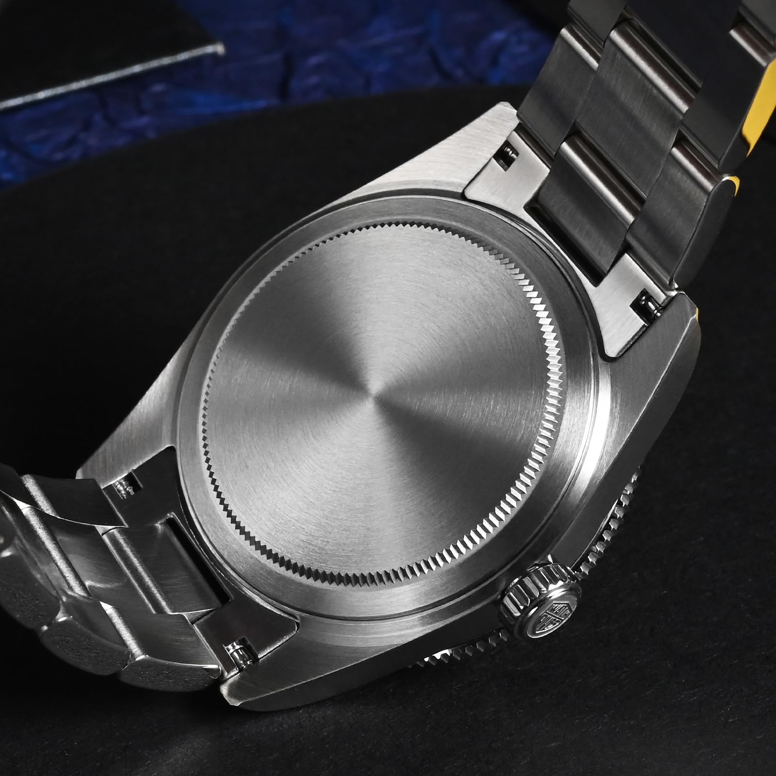 watchdives WD7922 BB54 Męski zegarek, VH31 Sweep Second Quartz Zegarki 37 mm Szafirowy Kryształ Luksusowy Zegarek Na Rękę 20 Bar Diver Zegarki dla Mężczyzn
