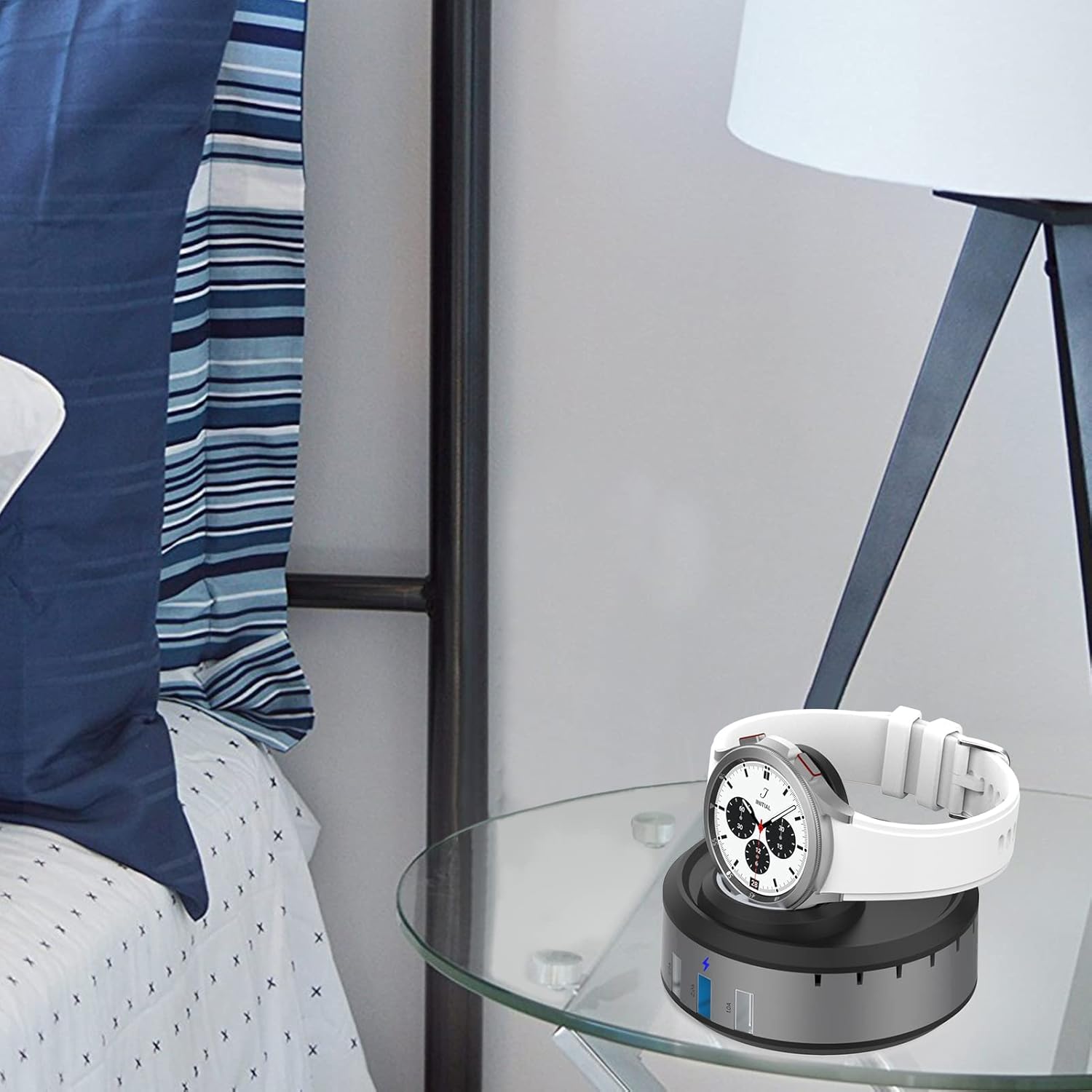 Bеѕt Cуbеr Dеаlѕ 🔥 36W Fast Charging Stand Compatible with Samsung Galaxy Watch 4/4 Classic/Watch 3/Active 2/Gear S3/S2 Charger Dock with 3 USB Ports Charging Station for Note 20/S22/S21/S20/Z Fold 3 Multiple Devices