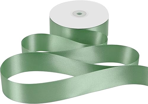 Vista 1057 de MEEDEE Orange Satin Ribbon - 1.5 inch Double Faced Satin Ribbon, 50 Yards - Neon Tangerine - For Christmas, Thanksgiving, Halloween, Weddings