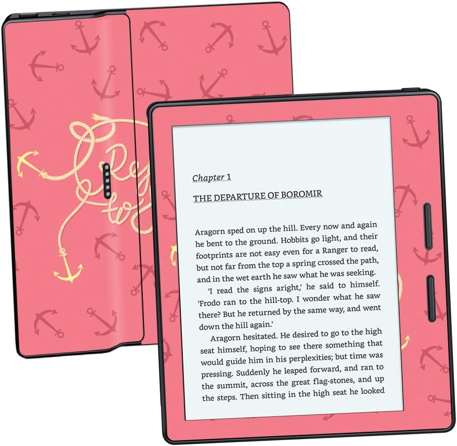 MightySkins Skin Compatible with Amazon Kindle Oasis 6" (8th Gen) - Refuse to Sink | Protective, Durable, and Unique Vinyl Decal wrap Cover | Easy to Apply, Remove | Made in The USA