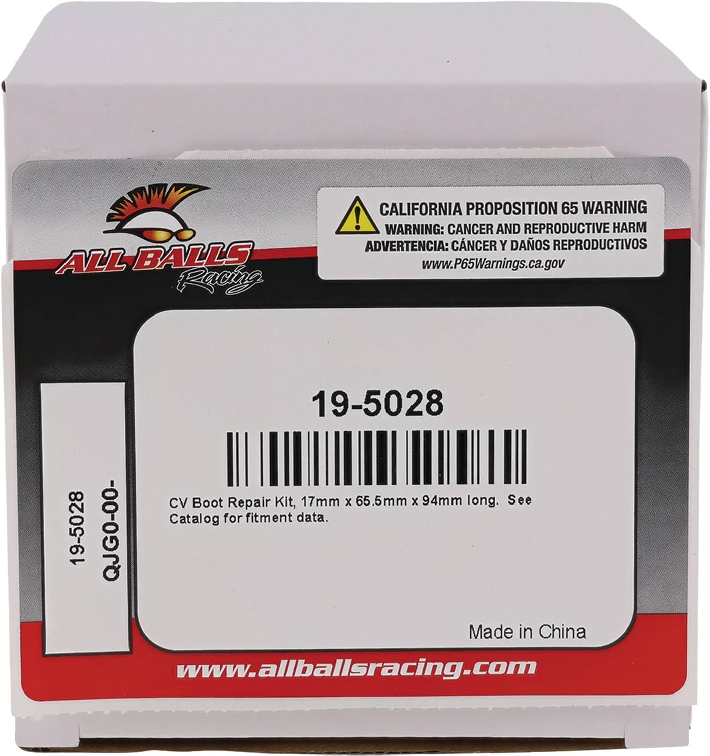 All Balls Racing 19-5028 CV Boot Kit Compatible with/Replacement For Can-Am Outlander 1000 2012, Outlander 650 4x4 2006-2012, Outlander 500 XT 2007-2010, 2012, Outlander 500 LTD 4x4 2010