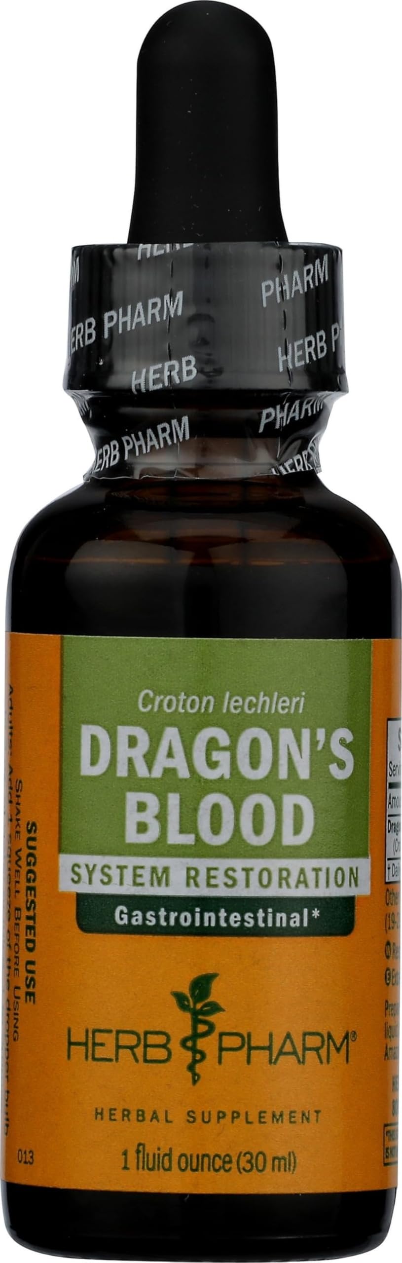 Herb Pharm Dragon's Blood Liquid Tree Sap for Digestive Support - 1 Ounce (DDRAG01)