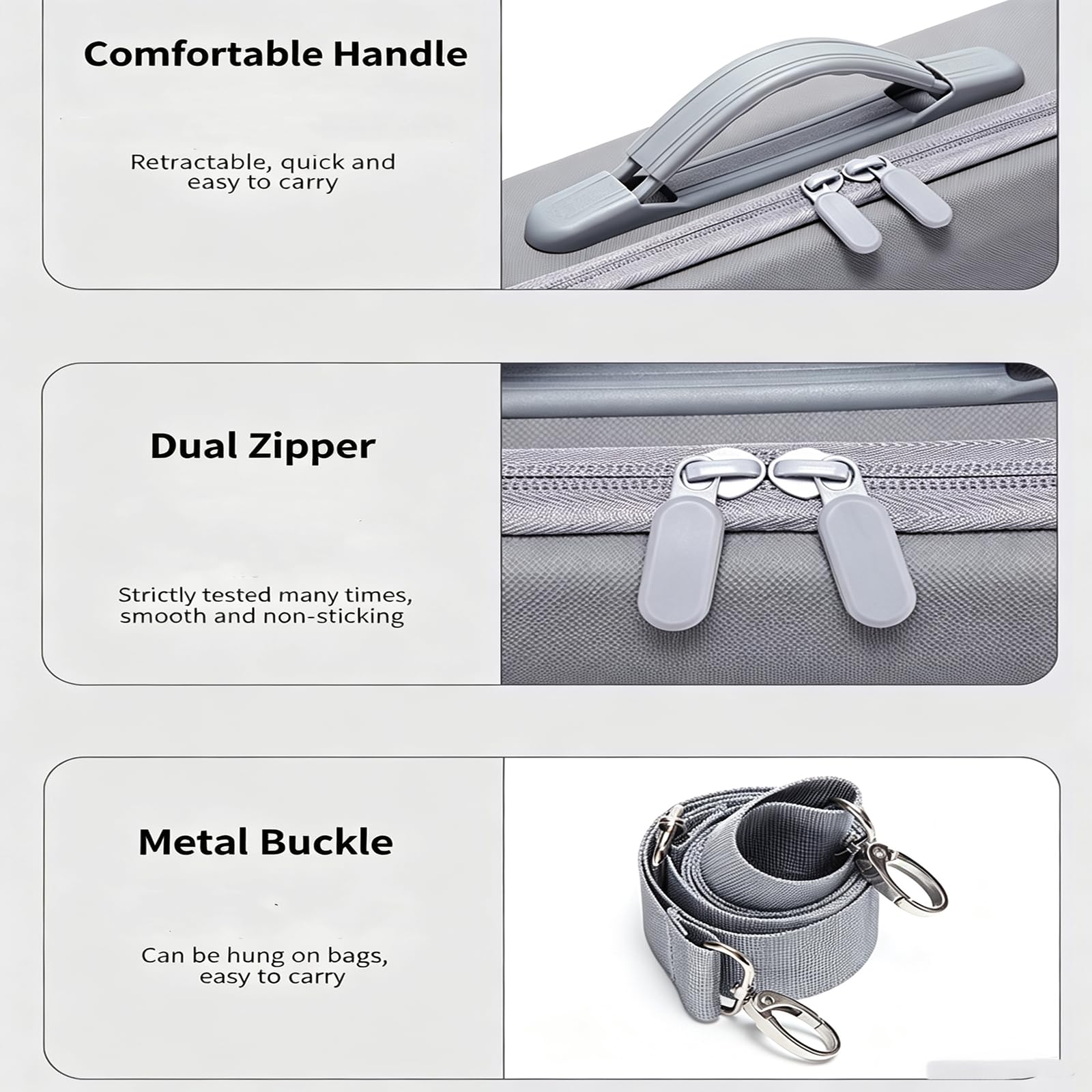 Borsa per drone DJI Neo 2, borsa da viaggio | Borsa portatile, scatola portaoggetti compatta, accessori Fly More Combo