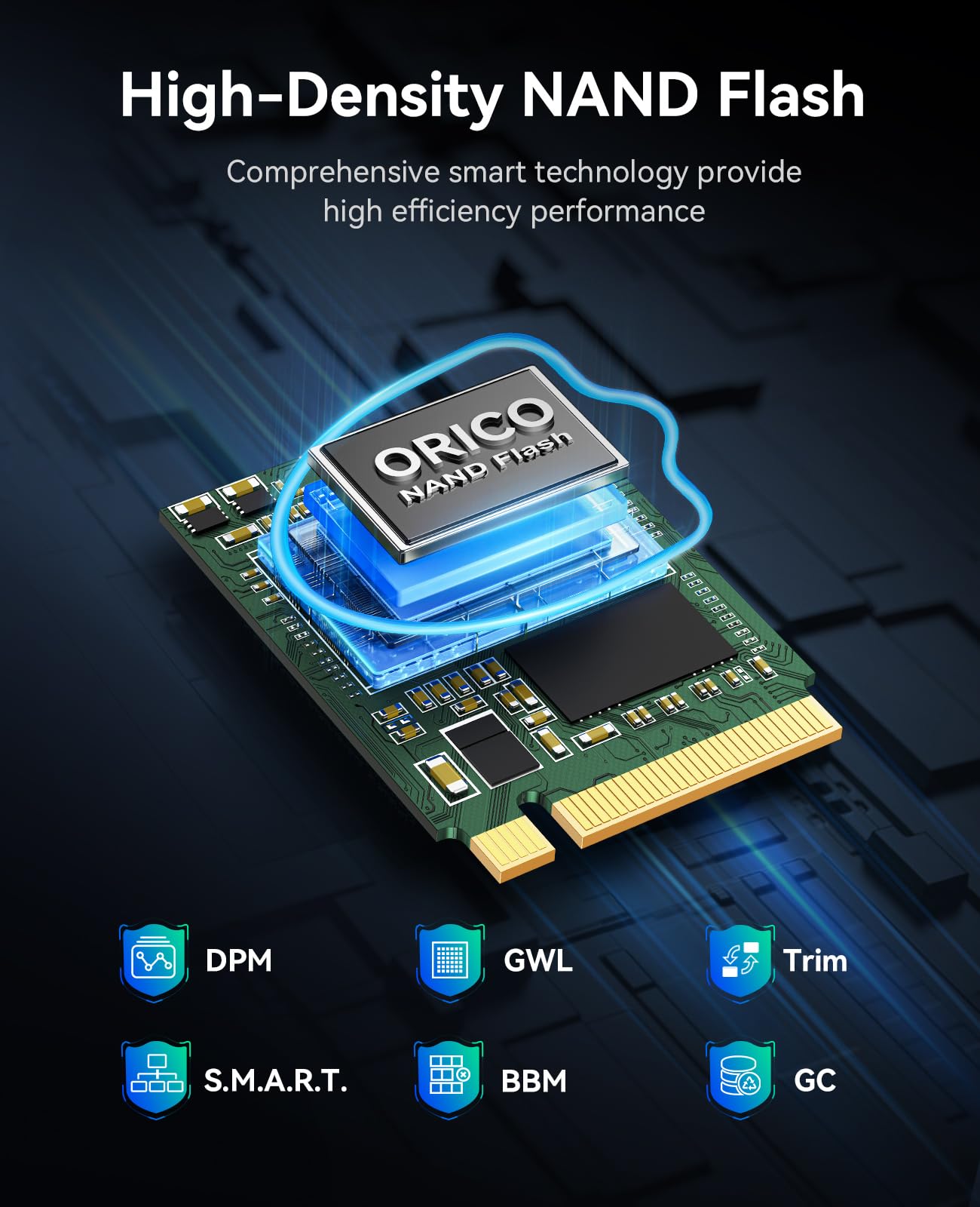 Amazon.com: ORICO J10 2230 M.2 NVMe SSD 256GB, PCIe 3.0 x4