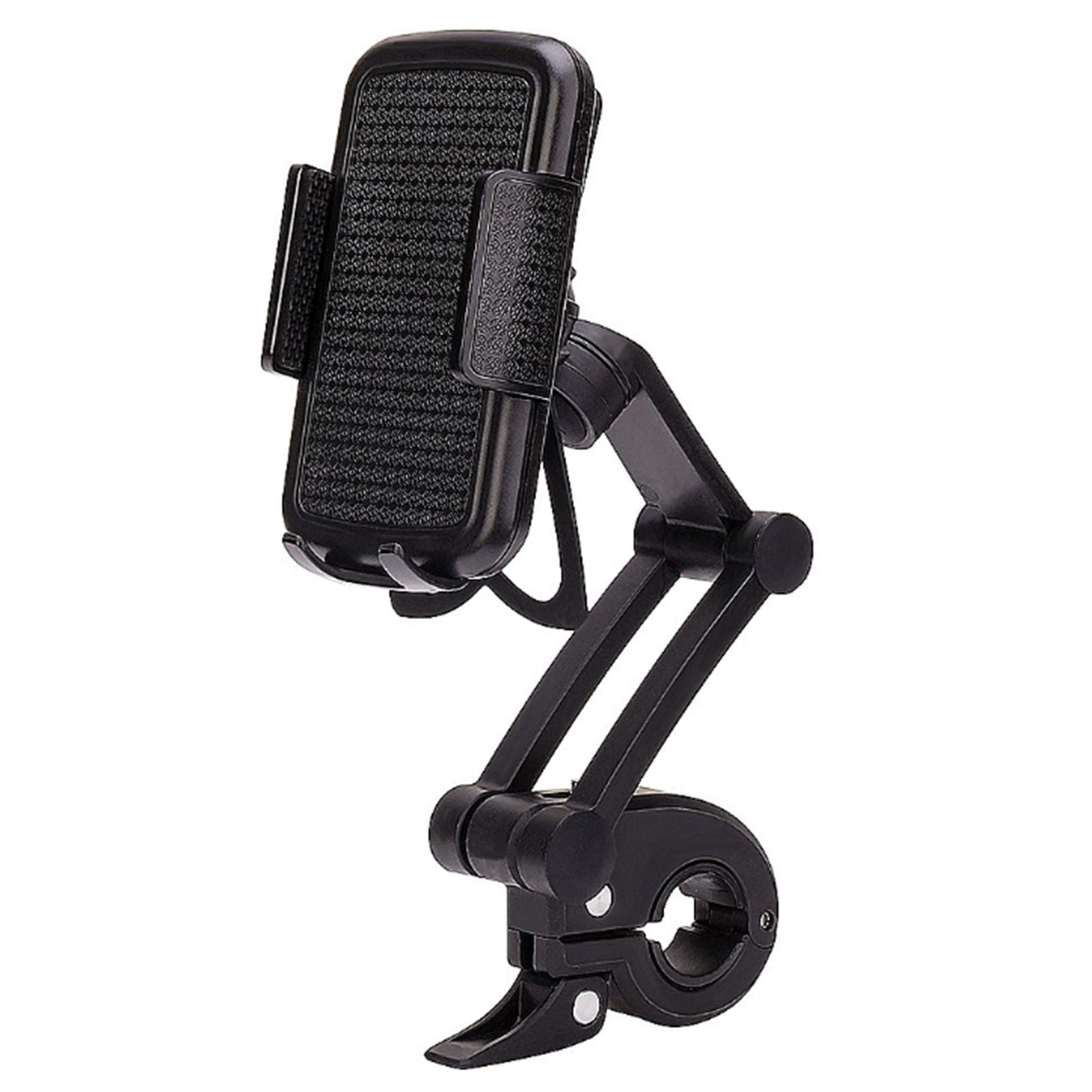Jpaios Bike Frame Phone Holder Foldable Adjustable Bicycle Cell Phone Holder360° Rotatable Phone Holder Rotatable Motorcycle Phone Mount, for Most Models Phones within 6.5 Inches