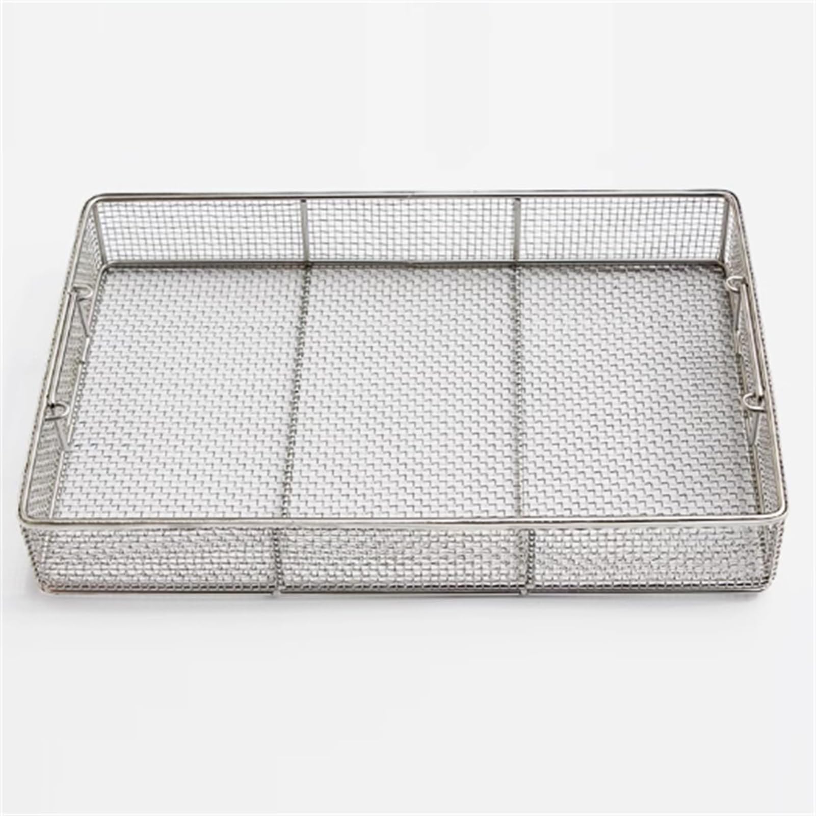 Cesta de Esterilización de Acero Inoxidable 304 para Uso Médico, Bandeja de Instrumentos Médicos, para Instrumentos Dentales Médicos Quirúrgicos