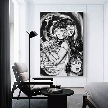 Amazon.co.jp: アニメポスター 川上富恵 ホラーアート 伊東順二