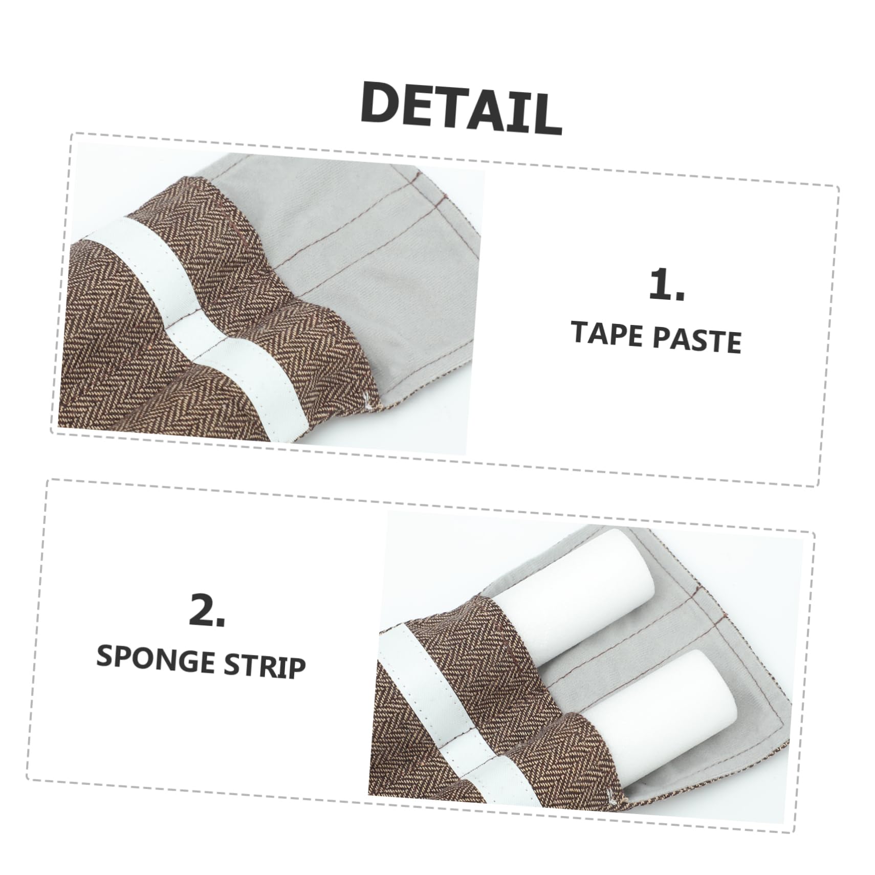 HOMSFOU 1set Airtight Door Blocker Windproof Breeze Draft Stopper for Noise Reduction Dust and Wind Barrier Versatile Design Fits Door Gaps