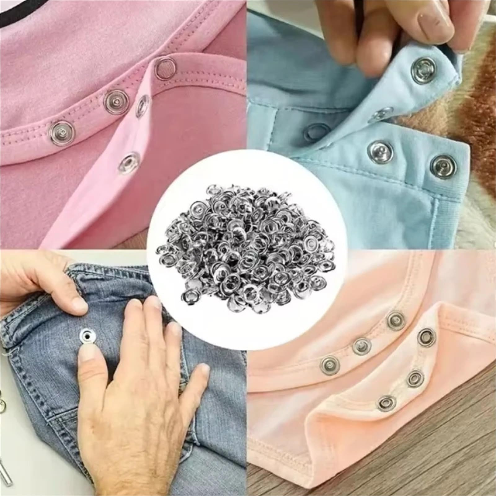 Bottoni A Pressione Bottone a pressione con pinze a manuale