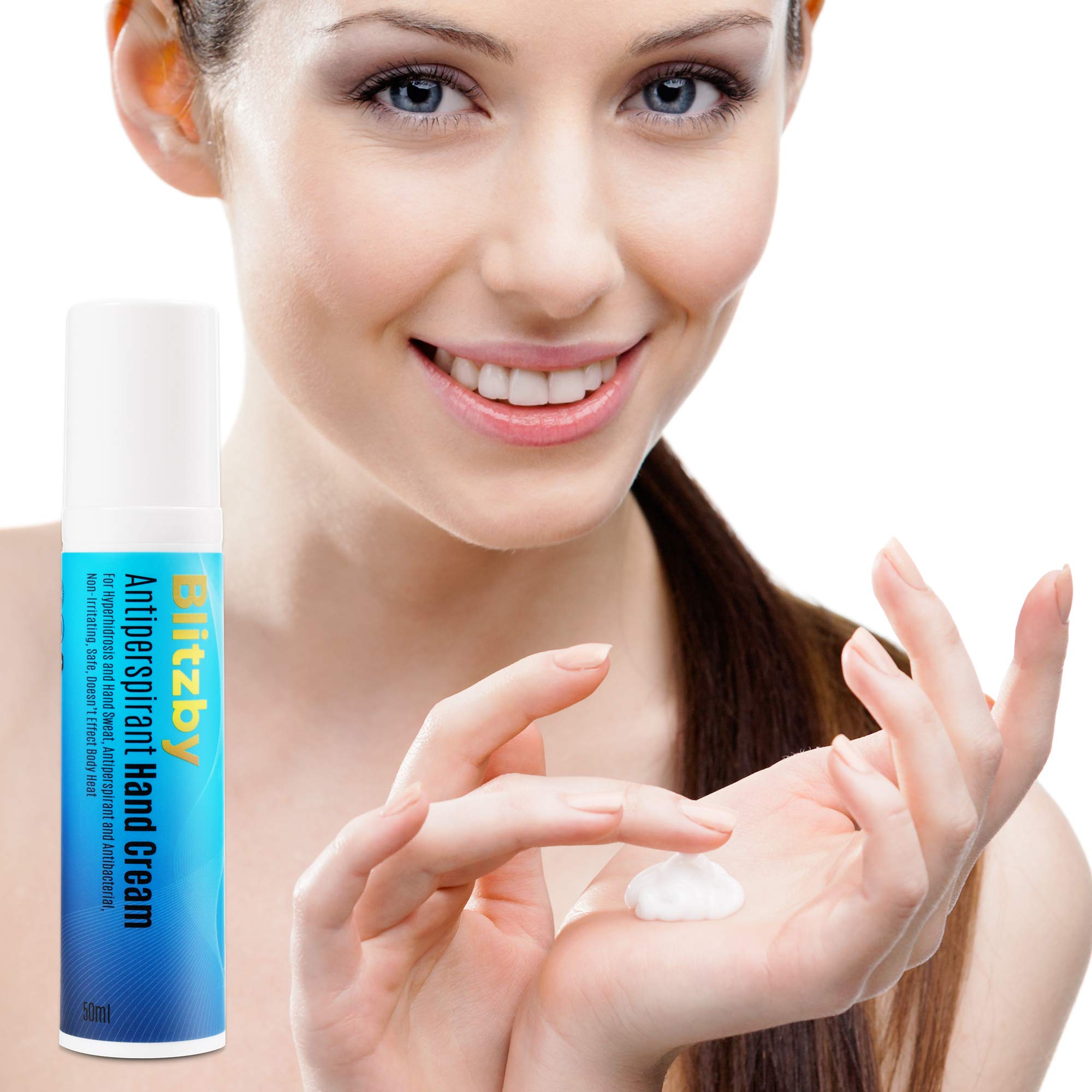 Blitzby Antiperspirant Hand Cream, For Hyperhidrosis and Hand Sweat