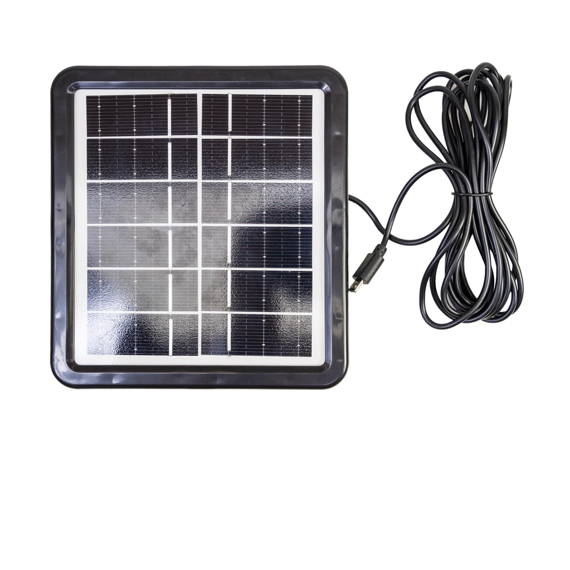 PNI Programmatore di irrigazione Intelligente SWI190, Wi-Fi con Pannello Solare da 3,3 W, 8 Zone, Controllo Tramite Applicazione Tuya