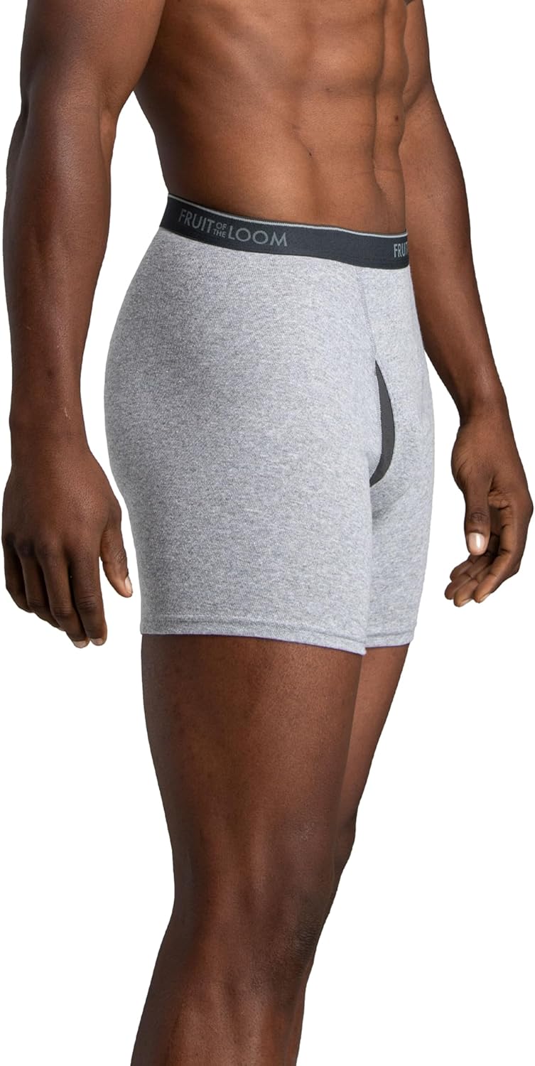Fruit of the Loom Men's Coolzone Boxer Briefs, Moisture Wicking & Breathable, Assorted Color Multipacks - Image 3