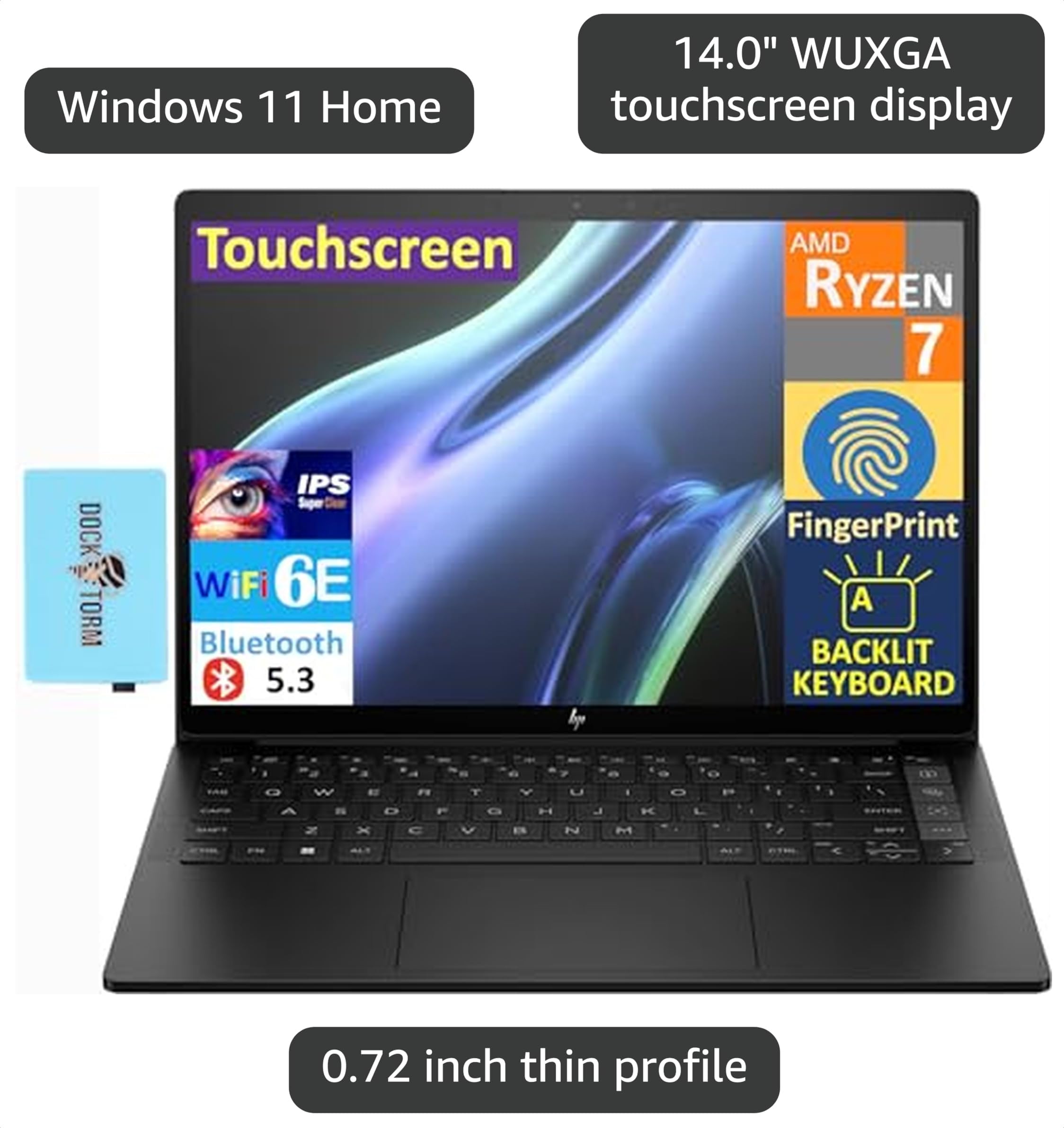 Amazon.com: HP Dragonfly High Performance Laptop 14.0