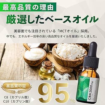 その他 NATURECAN CBN OIL 20% 2000mg/10ml 高濃度CBDオイル│20%CBDオイル│Naturecan ネイチャーカン