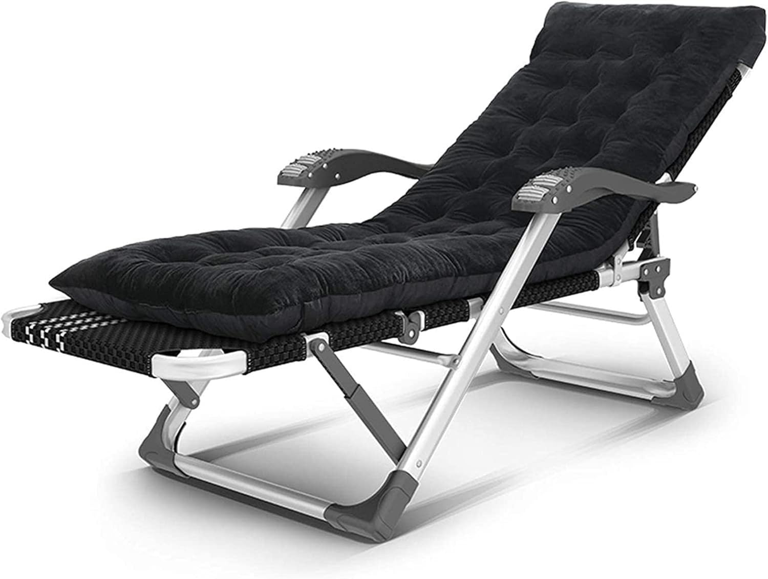 BTURYT Garden Loungers, Beach Pool Outdoor Aluminum Alloy Recliners