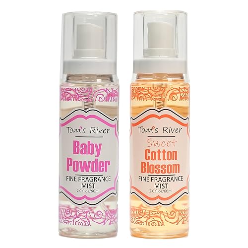 Infinix Set de fragancia fina en polvo fresco para bebé y flor de algodón, 2 fl oz2.0 fl oz, paquete de 2