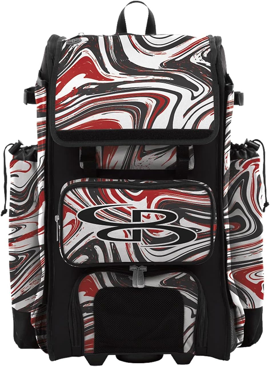 Boombah Catchers Superpack Hybrid Rolling Bat Bag