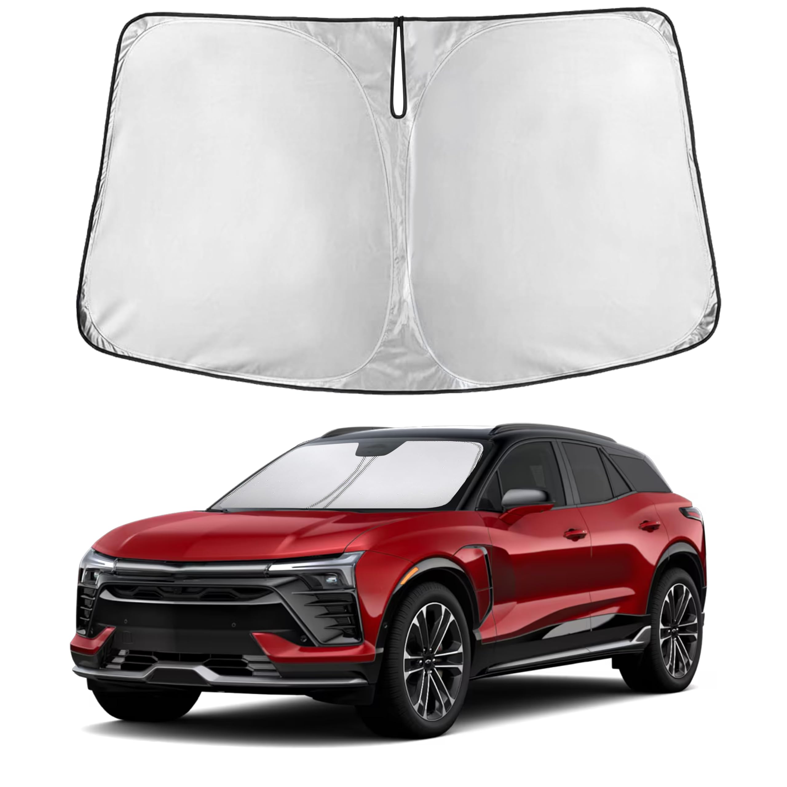 EcoNour Windshield Sunshade Compatible for Chevrolet Blazer EV 2024-2026