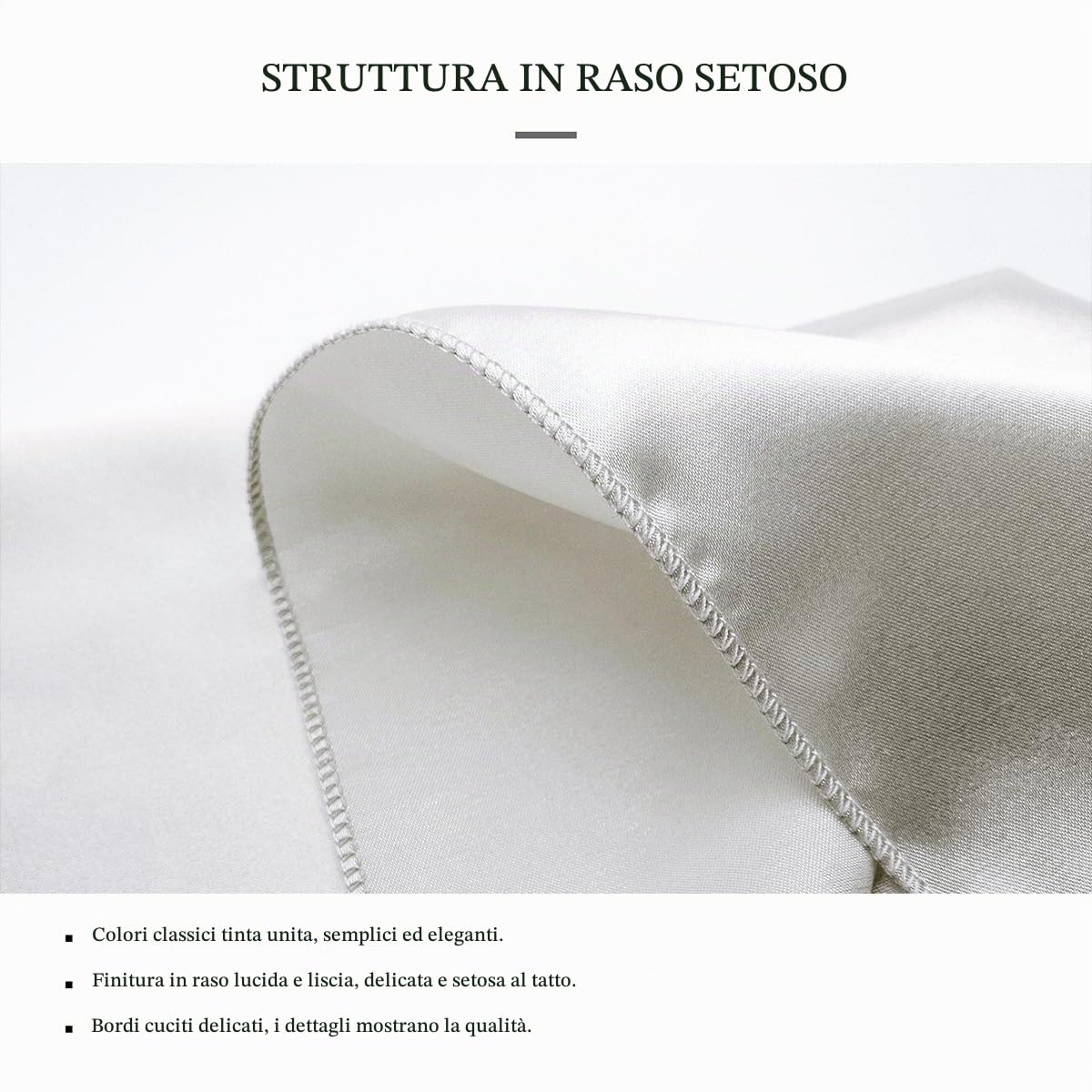 LumiSyne Donna Scialle Stola In Raso Setoso Per Abito Da Sera Tinta Unita Sciarpe Lunga Leggero Elegante Wrap Stola Per Sposa Matrimonio Cerimonia Festa, 200×70cm