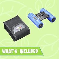 Vista 4 de Tasco Kids Binoculars 8x21, Compact Binoculars for Kids Ages 3-12, Great for Adventures, Hiking, Camping, Travel, Bird Watching