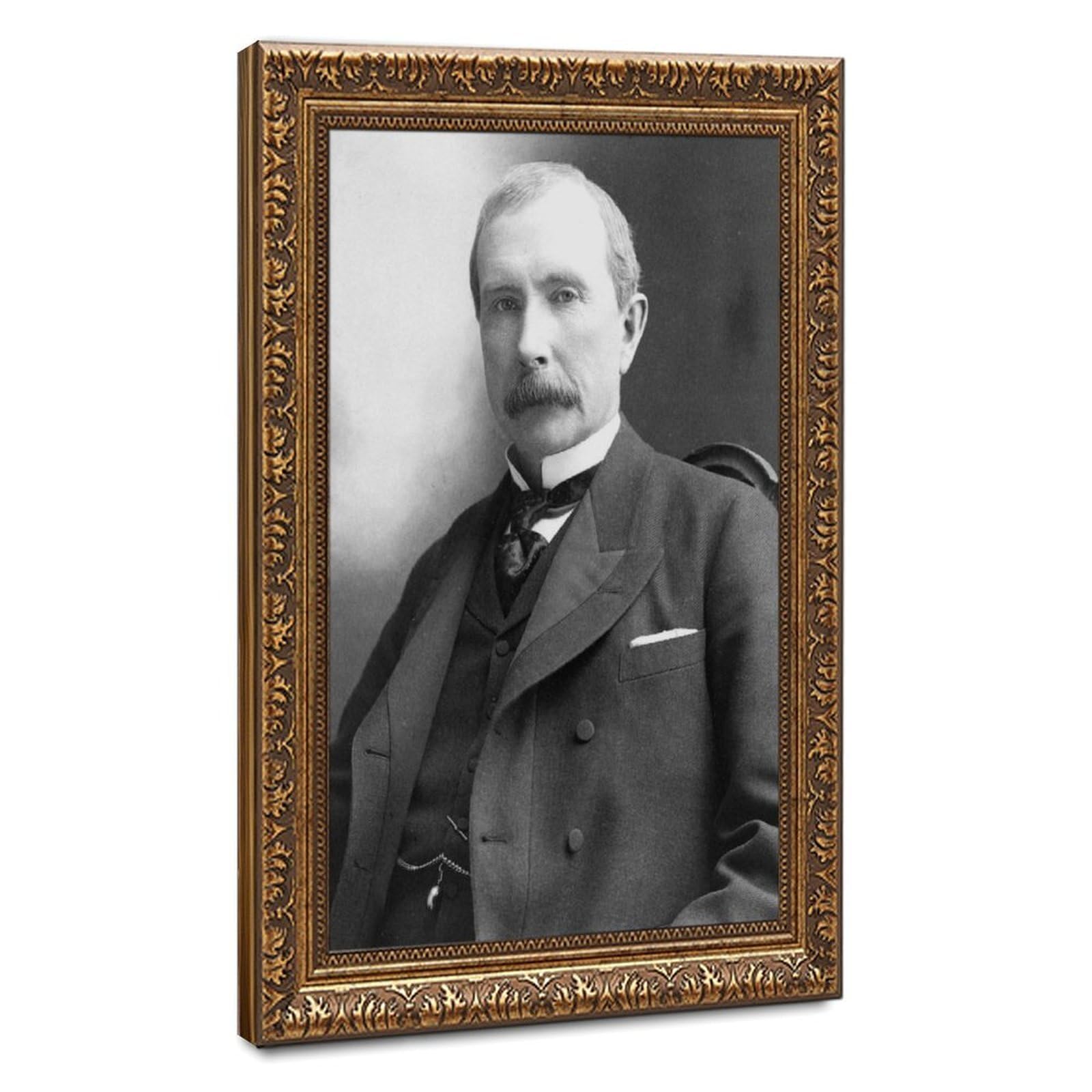 John D Rockefeller décoration murale toile à suspendre pour salon - 8