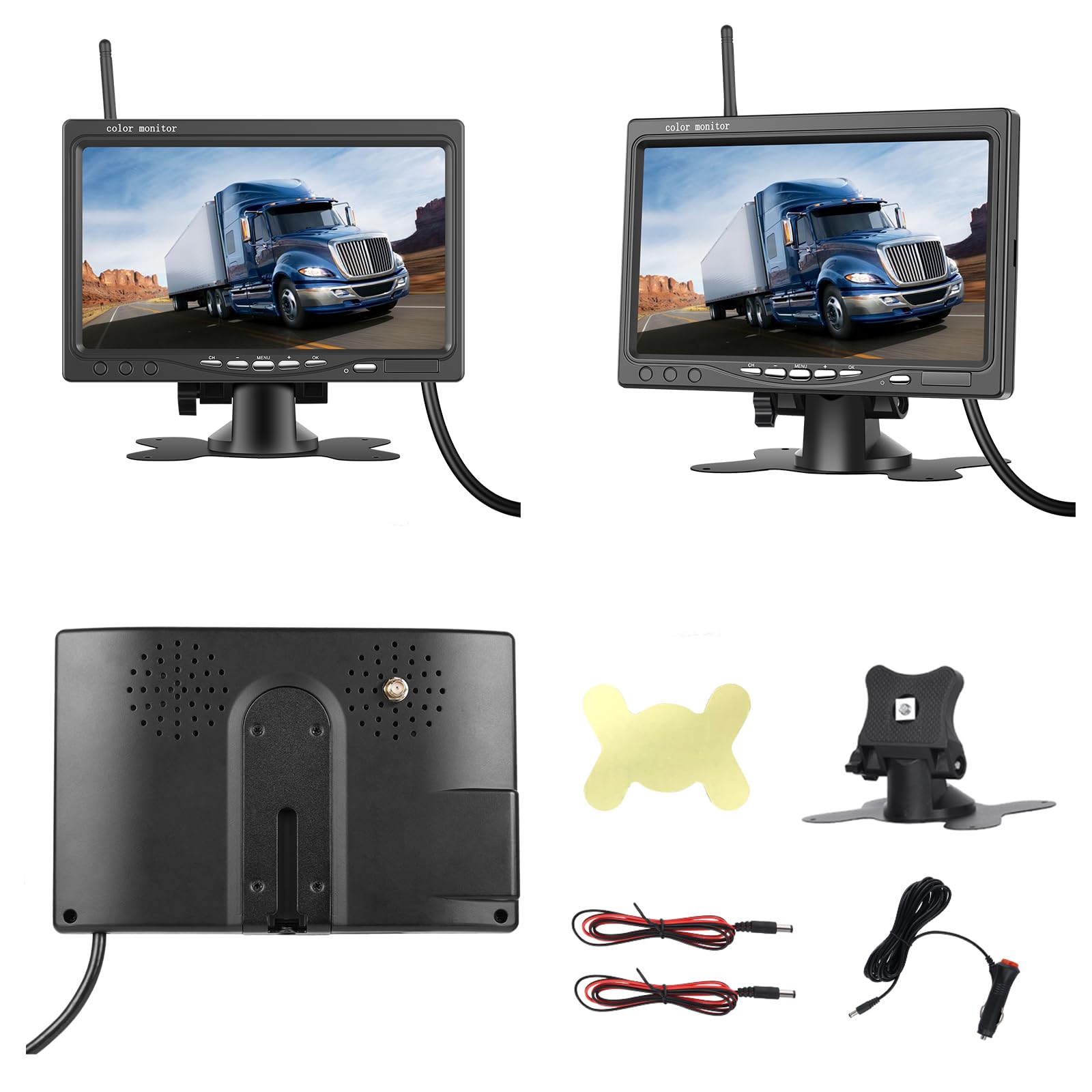 Vind achteruitrijcamera set draadloos op - november 2025