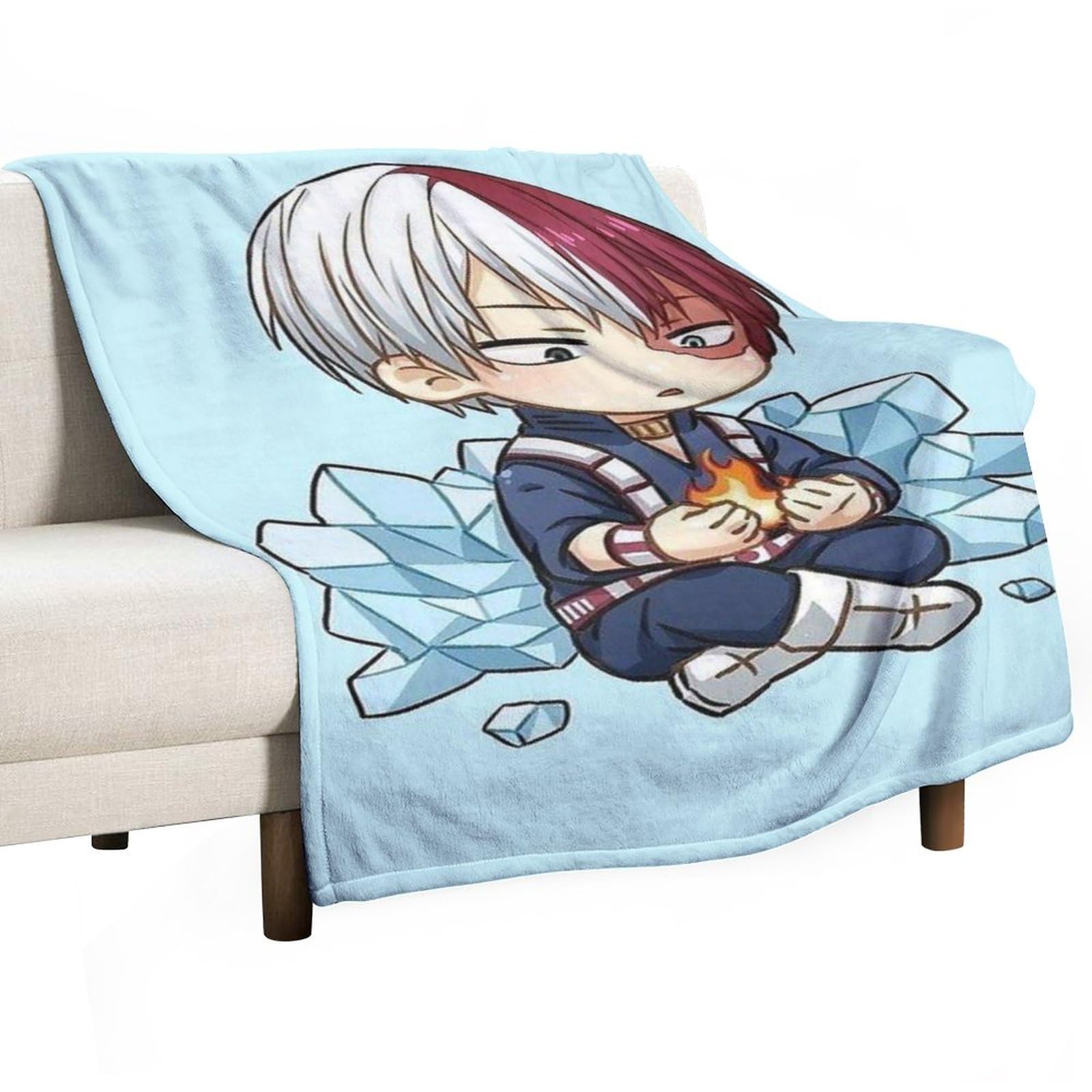 Amazon｜【三種類のサイズから選べる】 轟焦凍 ヒロアカ ブランケット