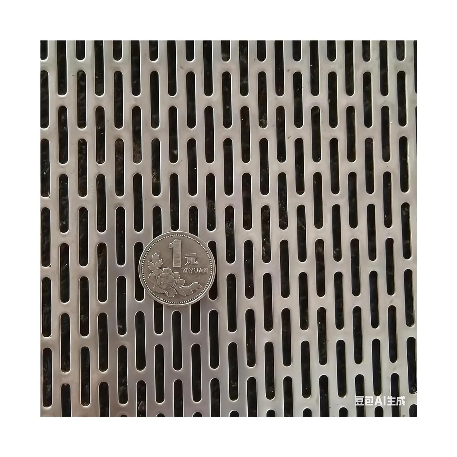 Tôle perforée ronde acier inoxydable 304 plaque métal perforé 35x40
