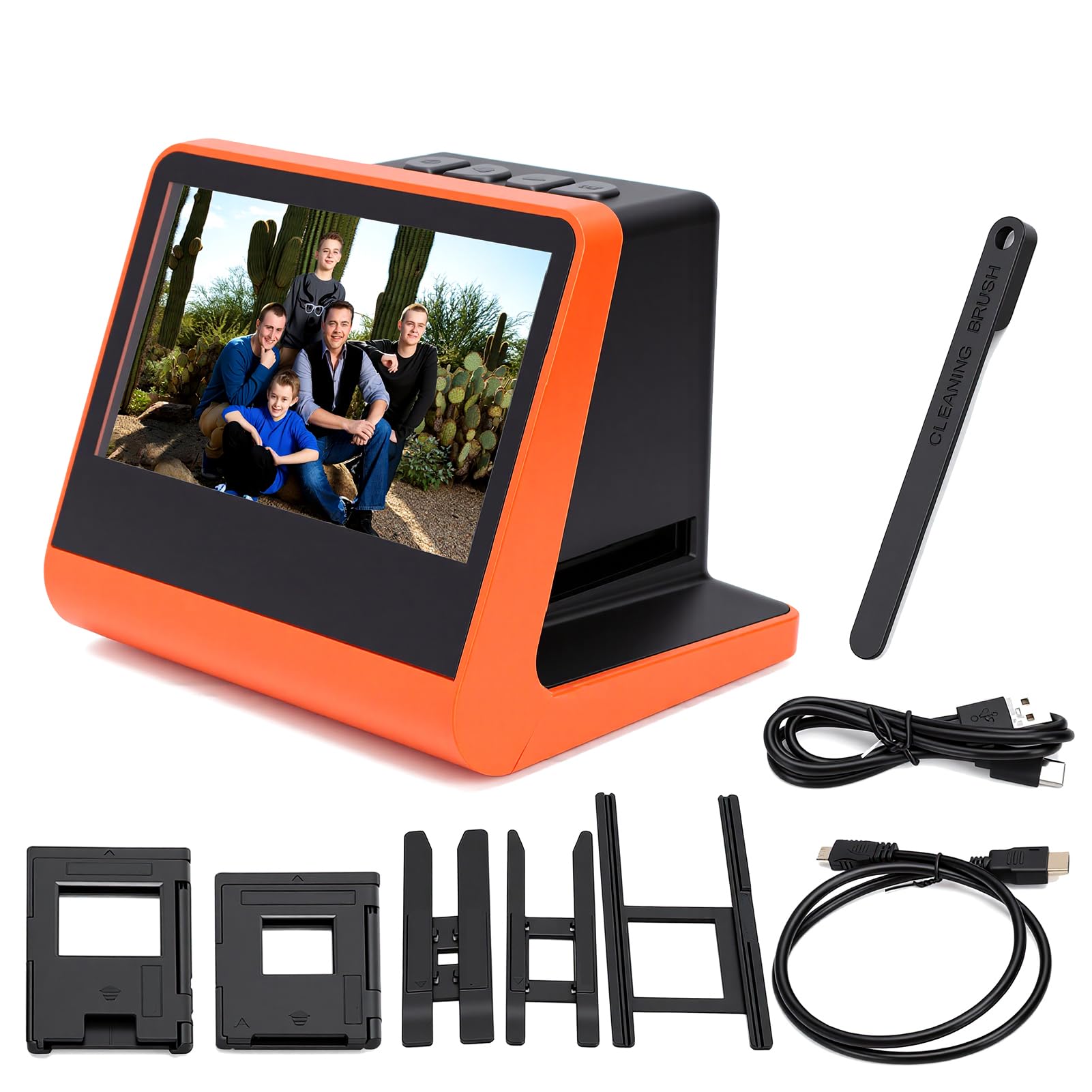 Escáner de Película, Sensor Cmos de 14MP, LCD 5 Pulgadas,