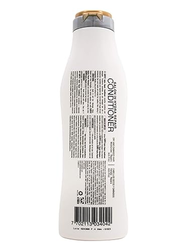 Miniatura 7 de RECAMIER Champú sin sal Reparación y Ultra Hidratación Acondicionador Set de Tratamiento Capilar 10.1oz +2 Nano Keratina Shots