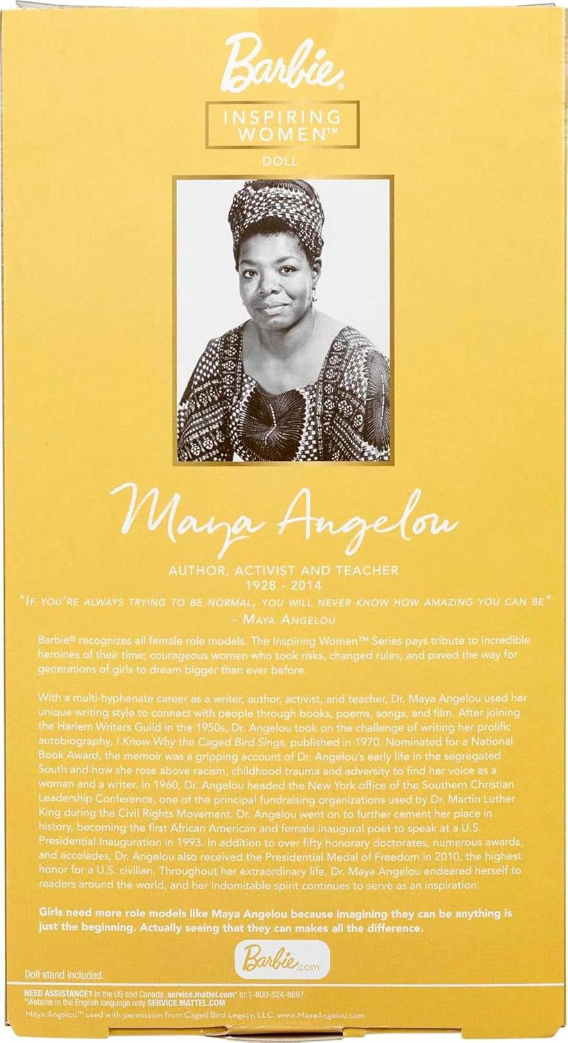 Mattel - Barbie Inspiring Women: Maya Angelou