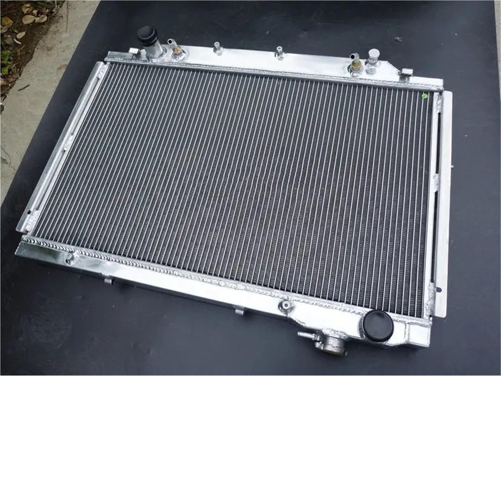 Wentylatory chłodnicy silnika samochodowego Pasuje do Toyota Landcruiser HDJ80 HZJ80 HZJ HDJ 80 AT/MT Auto Manual 3 rzędy 56MM aluminiowa chłodnica chłodzenia silnika
