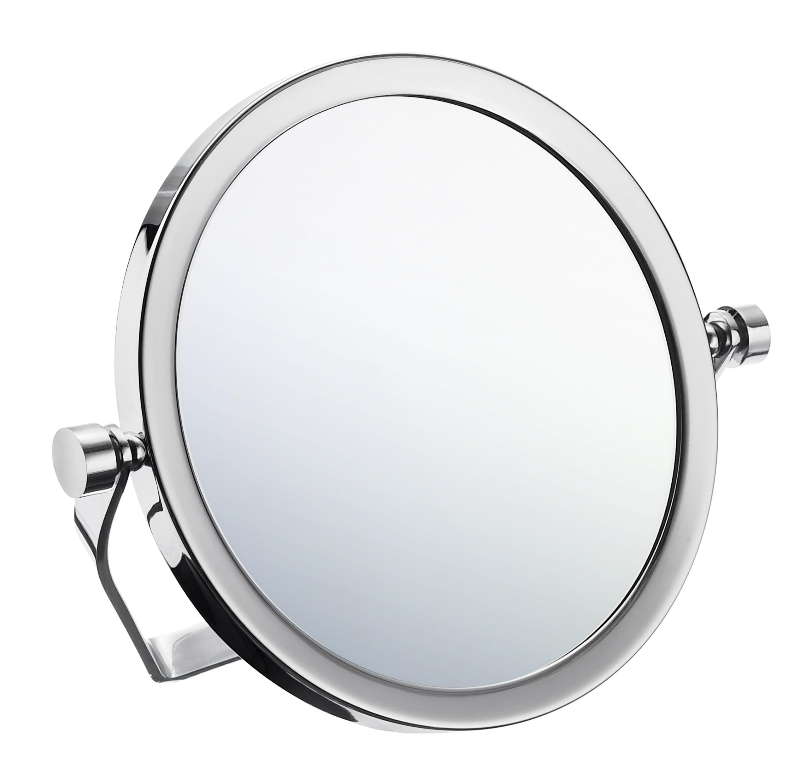 Smedbo Outline Shaving/Make-up Mirror, Stainless-Steel, Polished Chrome, 4.2 x 21 x 24.2 cm, Silver