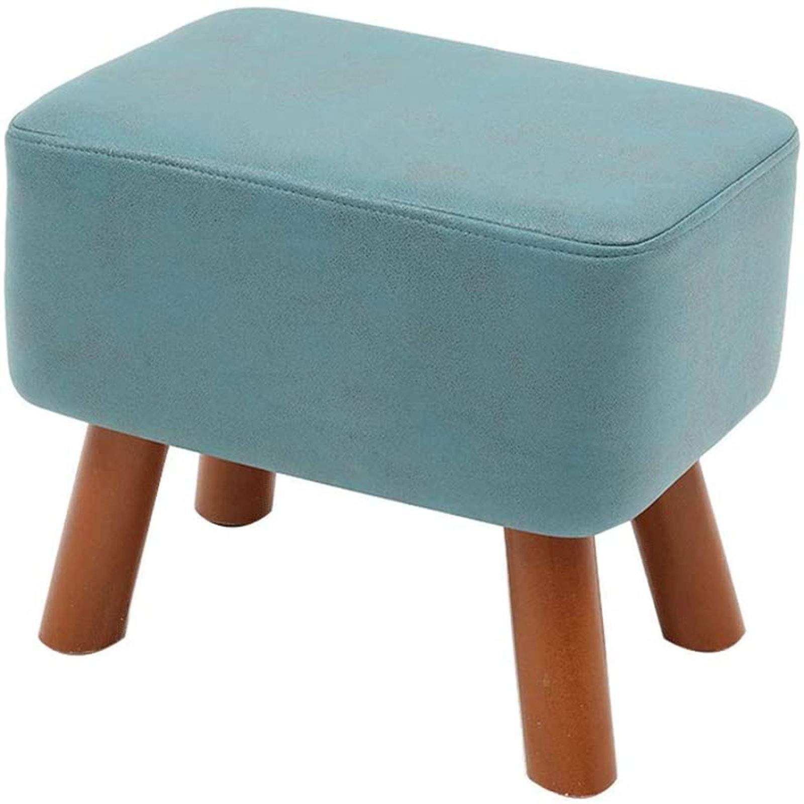 Banc Tabouret Carré DASHADAO Finition Bois Massif Noble 40 cm