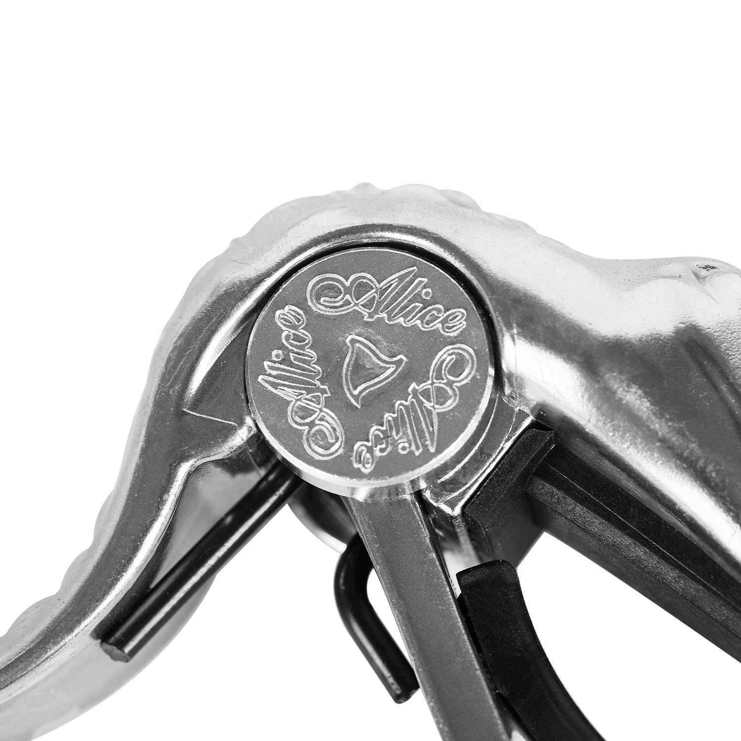 Alice Acoustic Guitar Alligator Capo - Aluminum Alloy Pearl Chrome Color Guitar Capo for Acoustic Guitar - Image 4