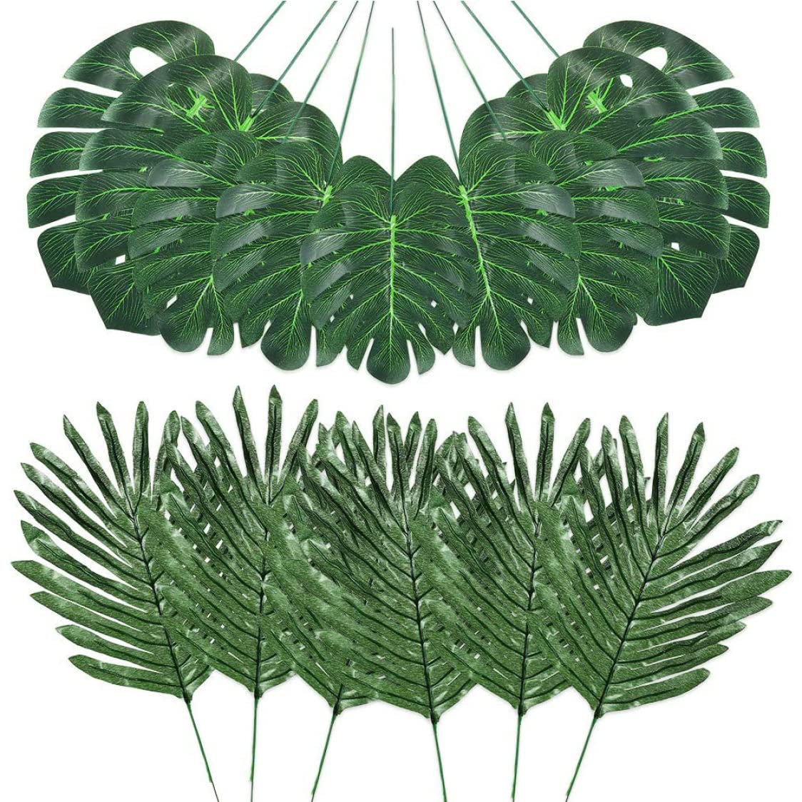 Feuilles de la Jungle Simulation Durables pour Décoration Sans Entretien