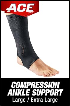 ACETM Brand Elasto-Preene Ankle Support